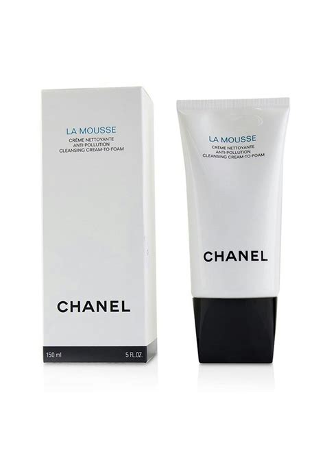 chanel lotion to foam|Chanel la mousse cleansing cream.